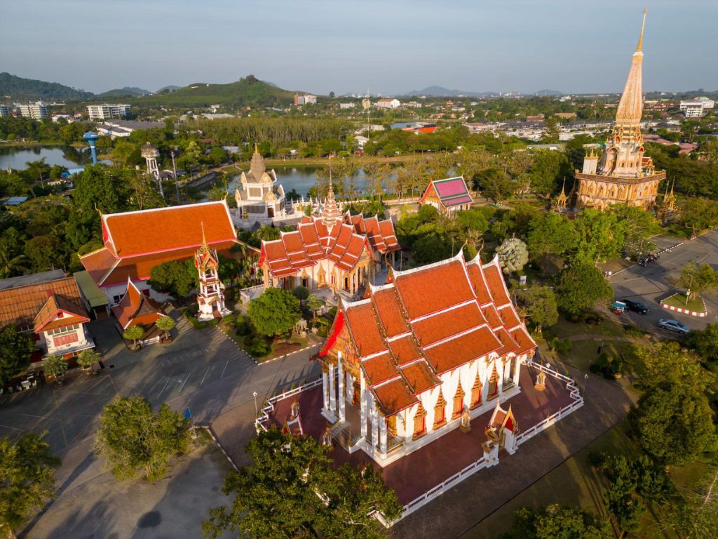 Aussicht über Phuket für Familien und Entdeckungstouren in Thailand