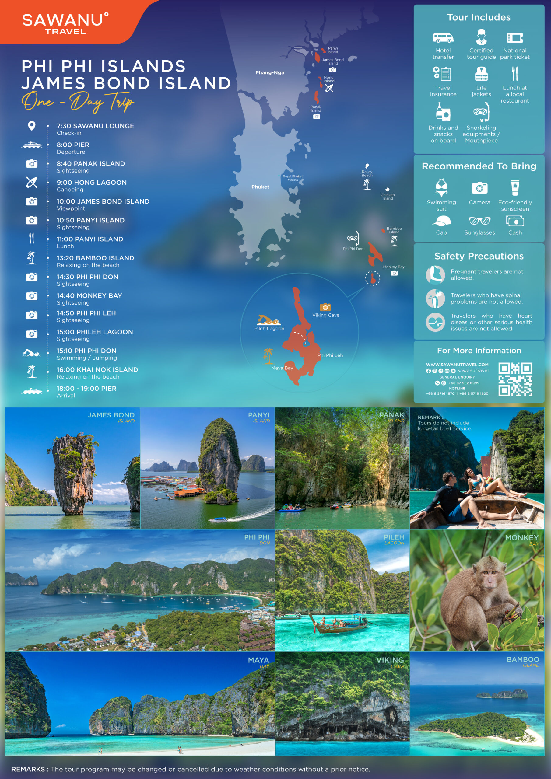 Phi Phi James Bond Island Tour Phuket