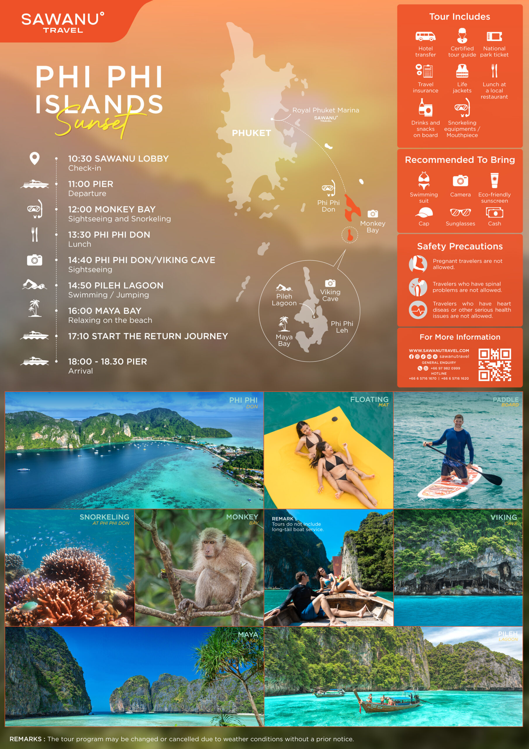 Phi Phi Sunset Tour Phuket