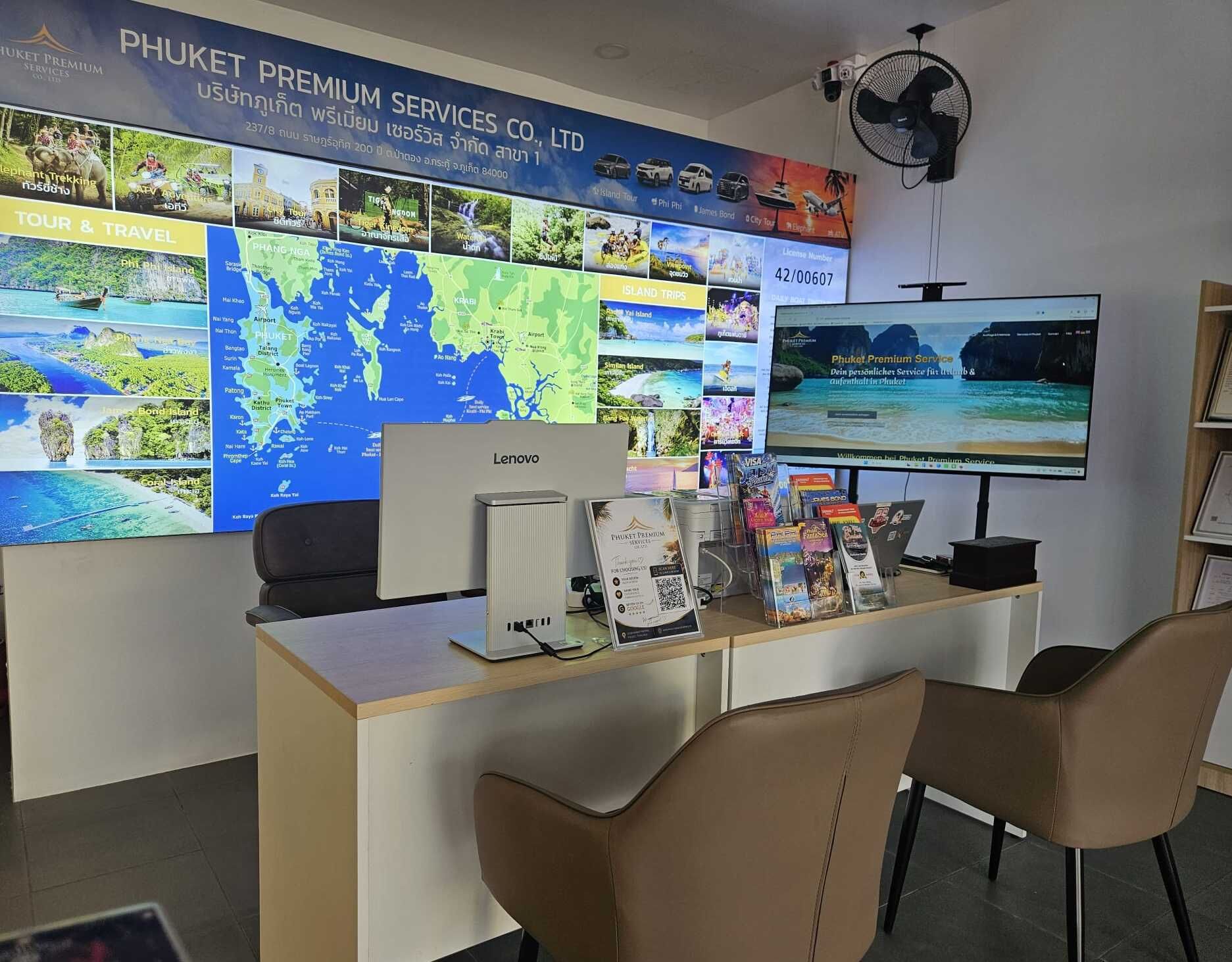 Phuket Premium Service Counter in Patong Phuket