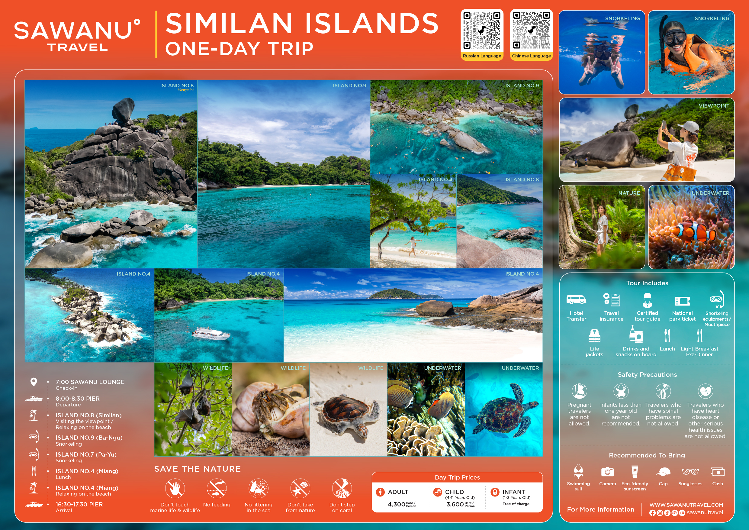Similan Islands Detailprogramm Seite 1