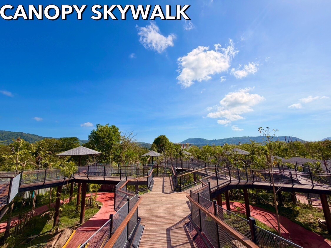 Canopy Skywalk im Tiger Park Kathu Phuket