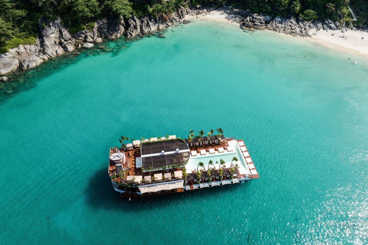 YONA Beach Club Phuket Luftaufnahme